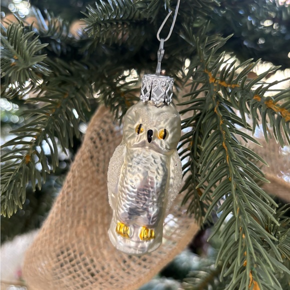 🌿🎄 Vintage Owl Christmas Ornament - Picture 2 of 6
